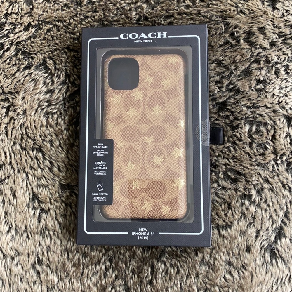 Coach iPhone case pro max 6.5
